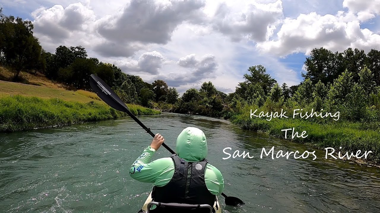 Kayak Fishing The San Marcos River
