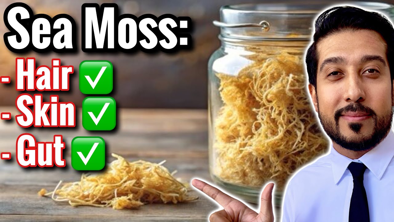 The RIGHT Way to Use Sea Moss Gel for Healthy Hair,  Skin, and Gut