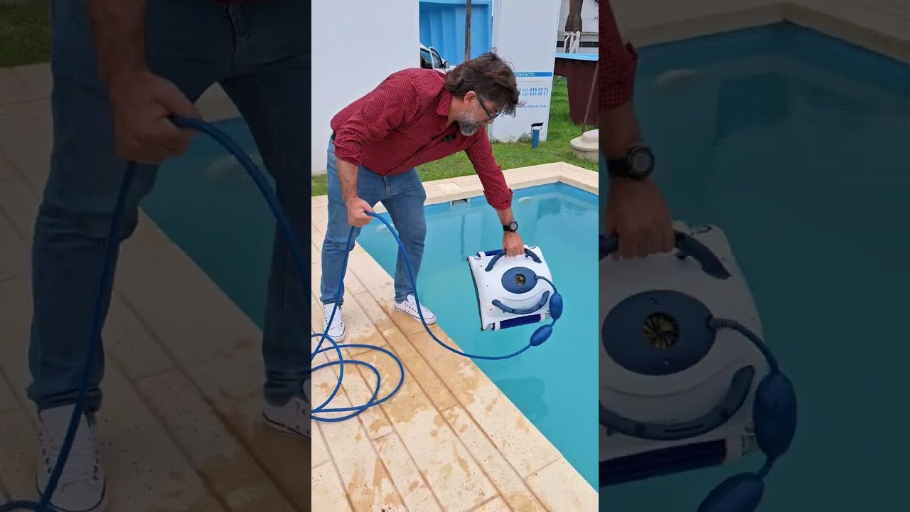 Robot Dolphin Pool Up para piscinas de hasta 8 metros de largo 🏊‍♂️
