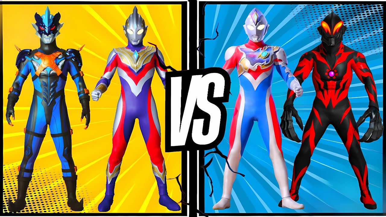 ウルトラマン TRIGGER VS ULTRAMAN TREGEAR VS ULTRAMAN BELIAL VS ウルトラマン DECKER #ウルトラマン #怪獣 #ultraman #kaiju