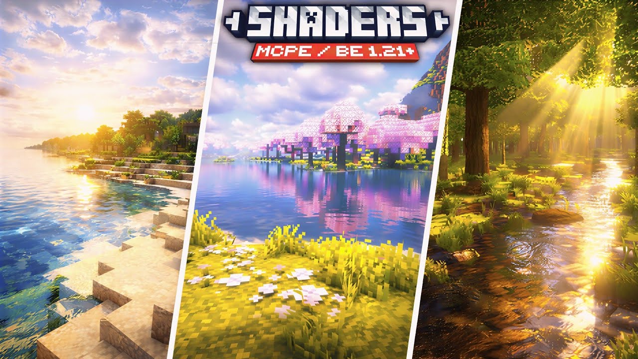 Top 3 RTX SHADERS for Minecraft Pe | Best Shaders for Minecraft Pe 1.21 | Devay Gaming