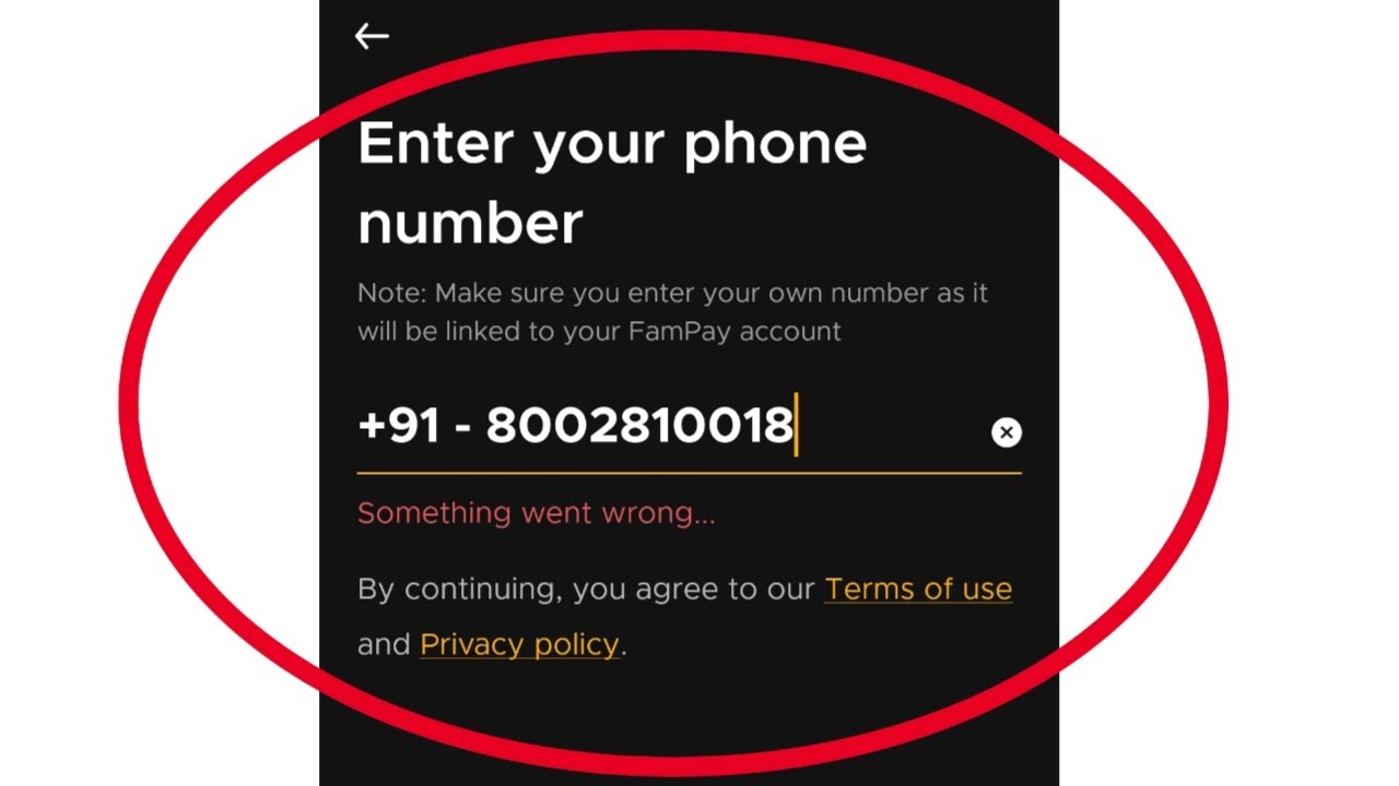 How To Fix Fampay Something Went Wrong Problem Solve in Mobile