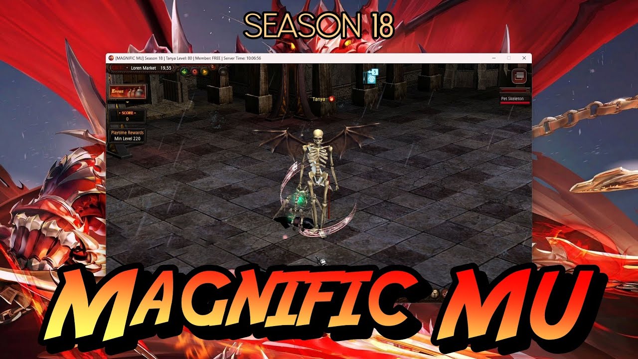 Magnific MU Season 18 ( Fast Server ) | Mu Online Server Review