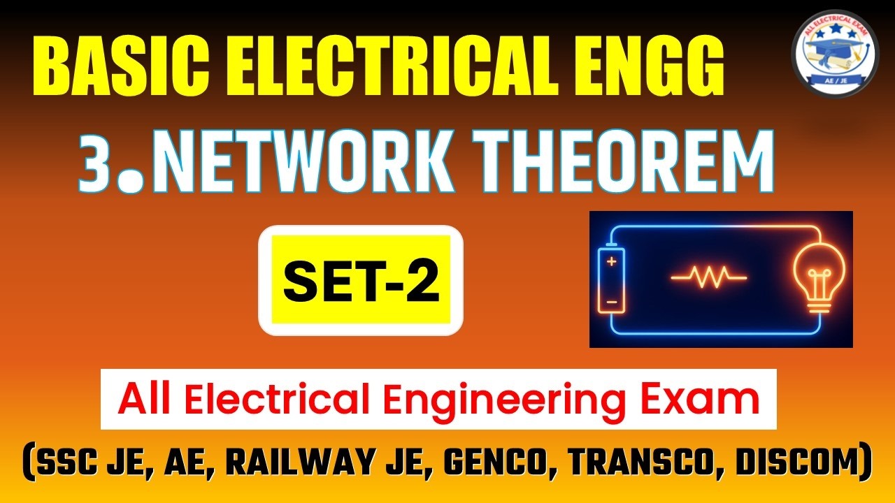 Network Theorem Objective Questions | Thevenin, Norton, MPT | Exam Booster