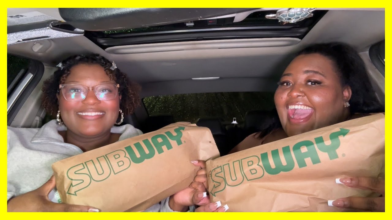 SUBWAY MUKBANG! | DeLexis