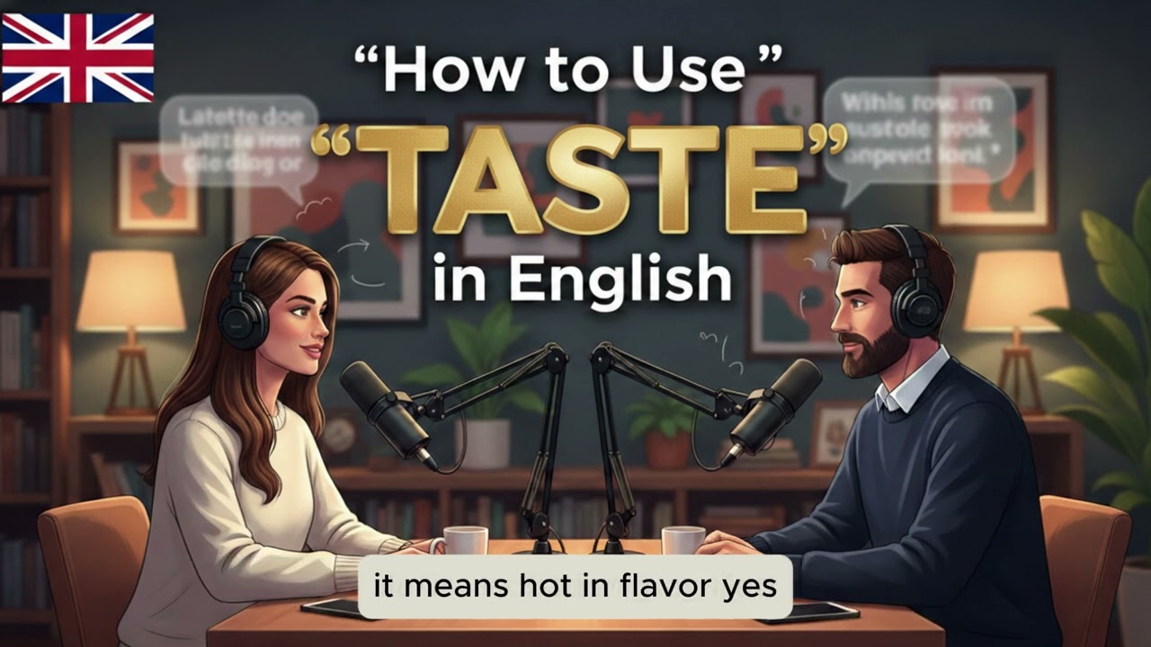 Learn ‘Taste’ in English | Food & Daily Conversation