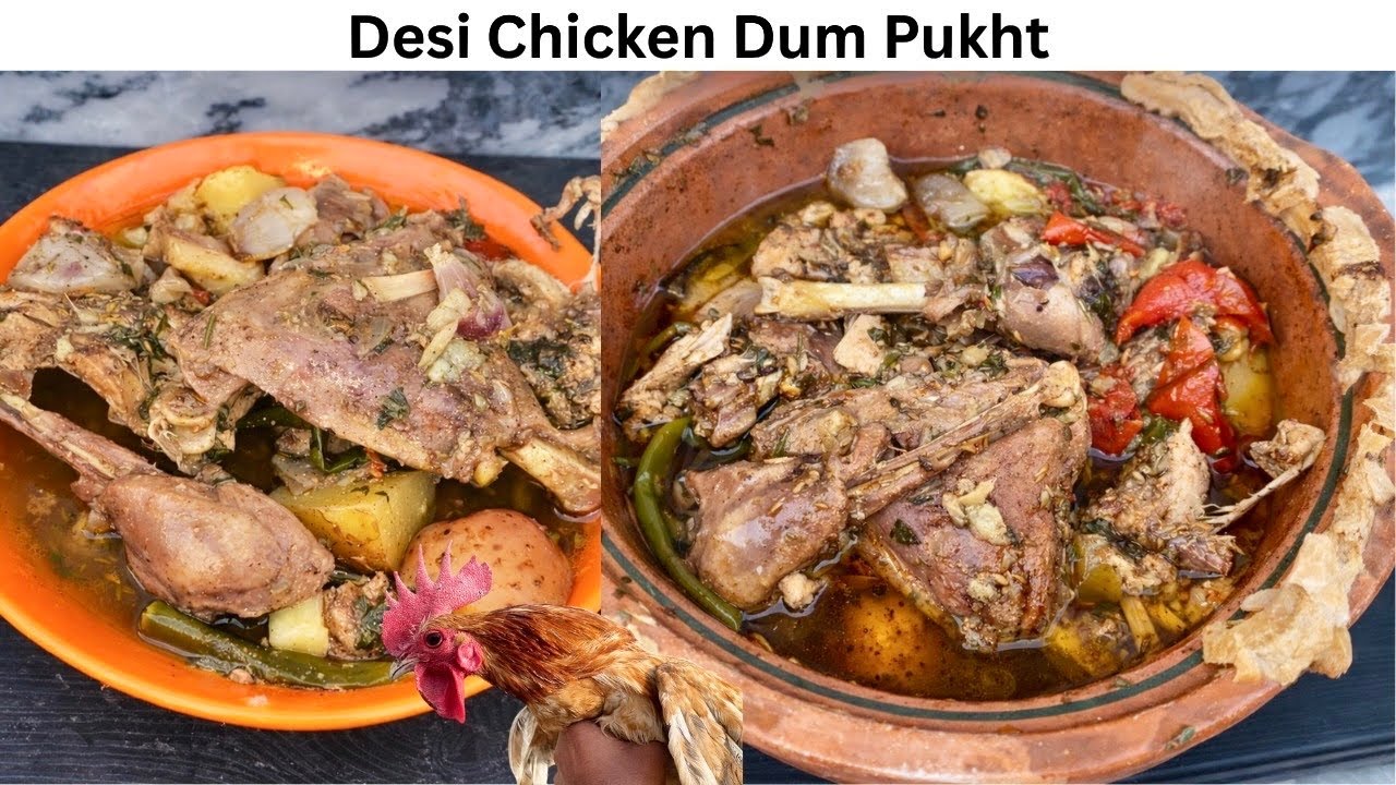 Restaurant Style Desi Chicken Dum Pukht  | Village Style Cooking | Ramzan Special