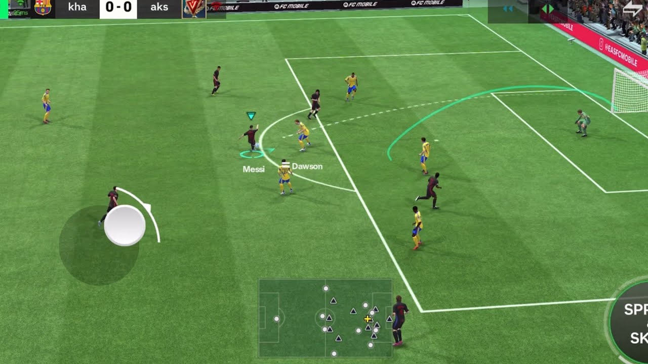 Fc mobile 25 gameplay | Fc Barcelona vs Alnassr (2-0) 🔥