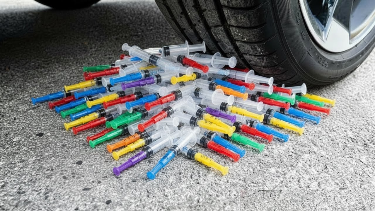 The Crushing Experiment Toys Jelly vs Car | Crushing Crunchy & Soft Things with Car! with Fruit