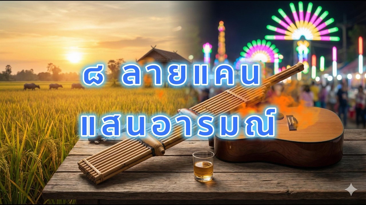 รวมเพลงลูกทุ่งอีสาน หมอลำ ม่วน ซึ้ง เศร้า | อัลบั้ม 