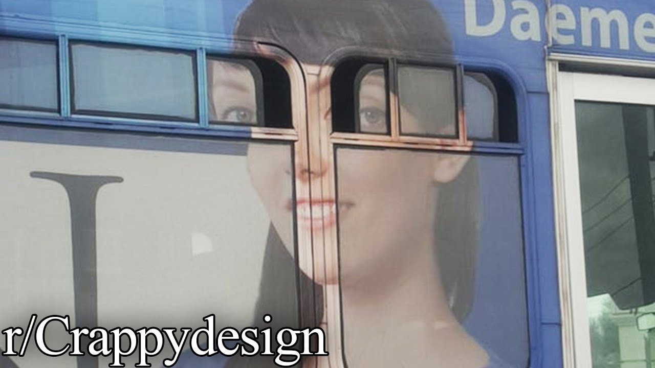 r/Crappydesign | Прекратите это немедленно.