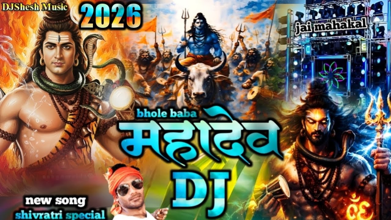 Mahashivratri Special 🔱 Mahakal DJ Song 2026 | Shivratri Song💥 Mahadev DJ Remix Hard Bass Bholenath 
