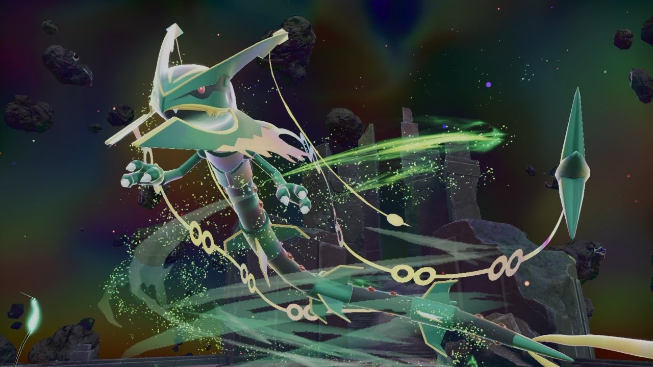 Pokemon Legends: Z-A: Mega Dimensions DLC - Rayquaza/Mega Rayquaza Battle