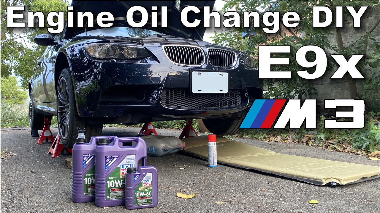 Engine Oil Change, CBS Reset, Jacking DIY for BMW E90 E92 E93 M3