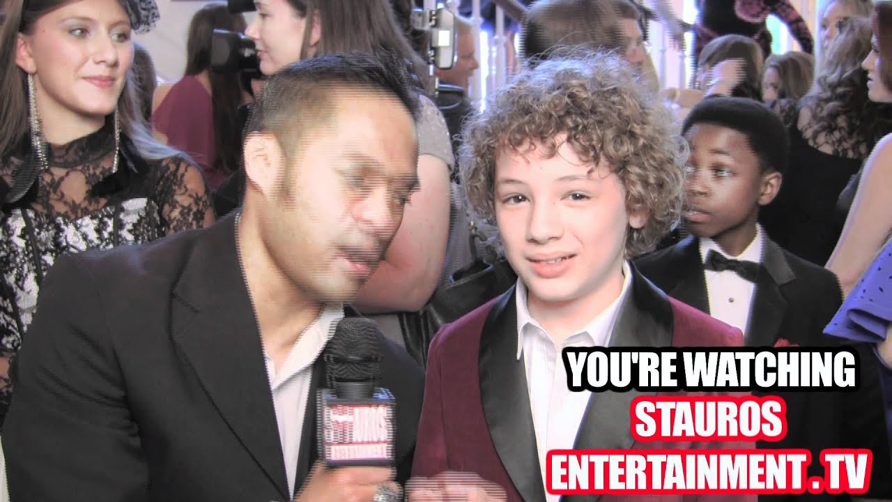 MAXIM KNIGHT w/ TYRONE TANN - (33rd Annual Young Aritst Awards)
