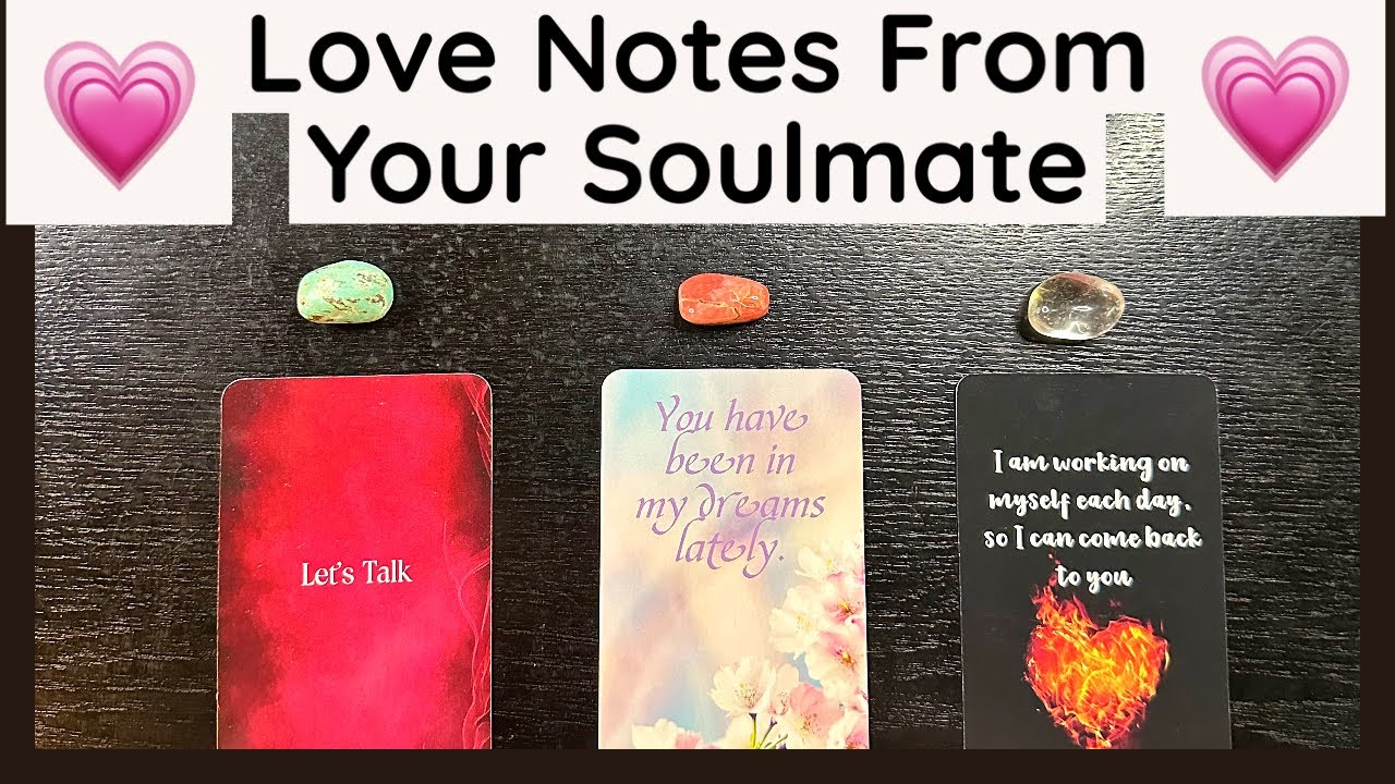 🌺💞Love Notes From Your Soulmate💞🌺(*message cards only*)❤️Timeless Pick-A-Card Love Reading❤️