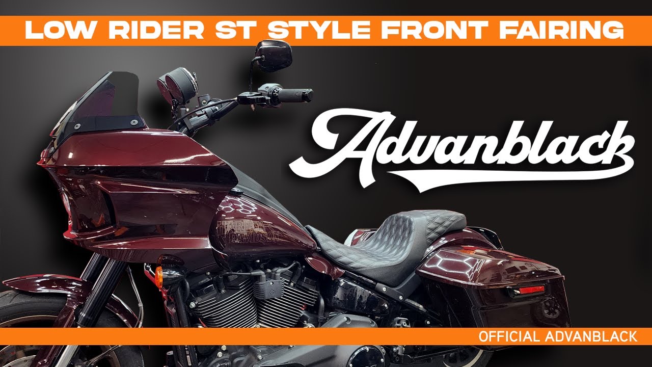 Advanblack ST Style Fairing Softail Install