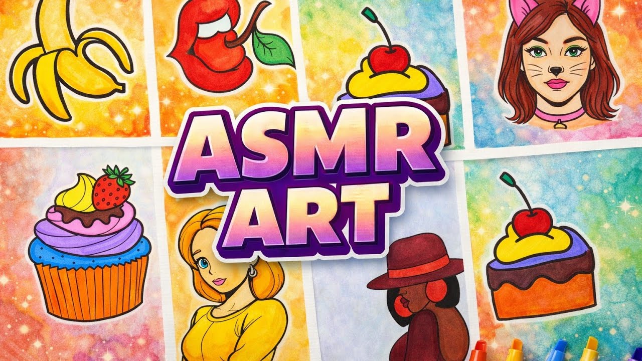 Most Satisfying ASMR Coloring Compilation 🤤 (No Talking)