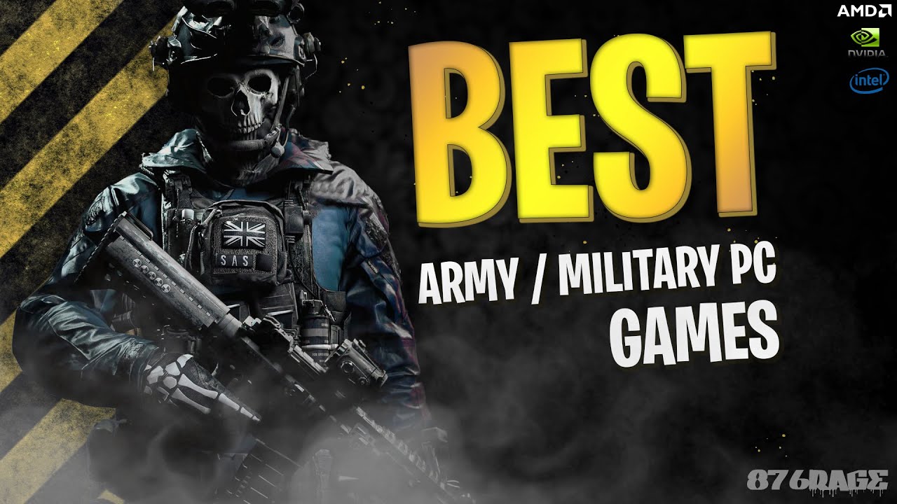 TOP 50 ARMY / MILITARY SHOOTER GAMES FOR LOW END PC Games | (2GB / 4GB / 6GB /8GB RAM)