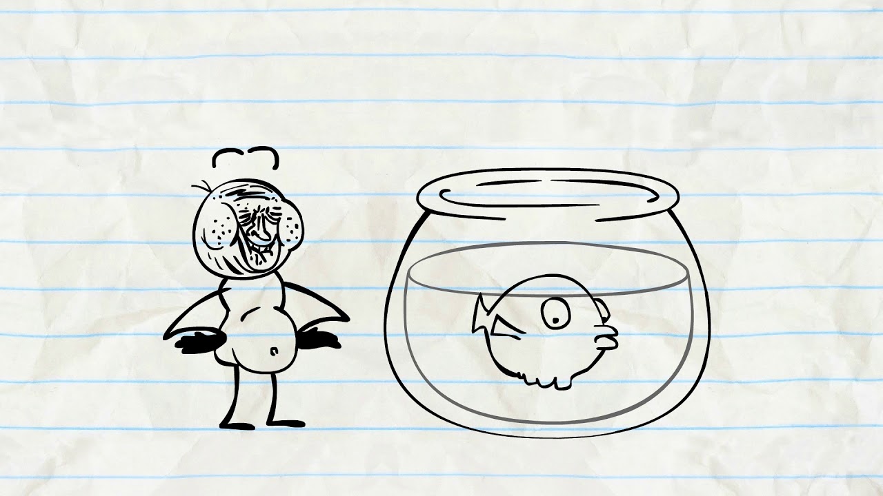 A Fishy Fable - Pencilmation | Animation | Cartoons | Pencilmation