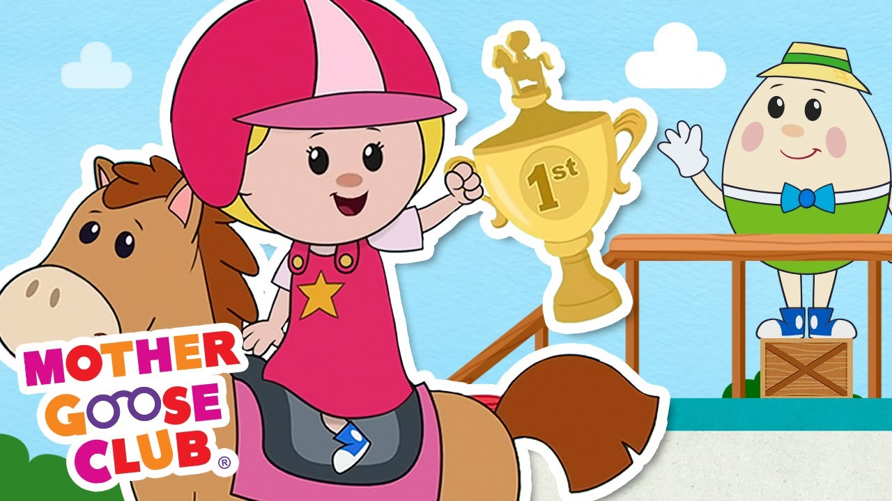 Camptown Races + More | Mother Goose Club Cartoons #NurseryRhymes