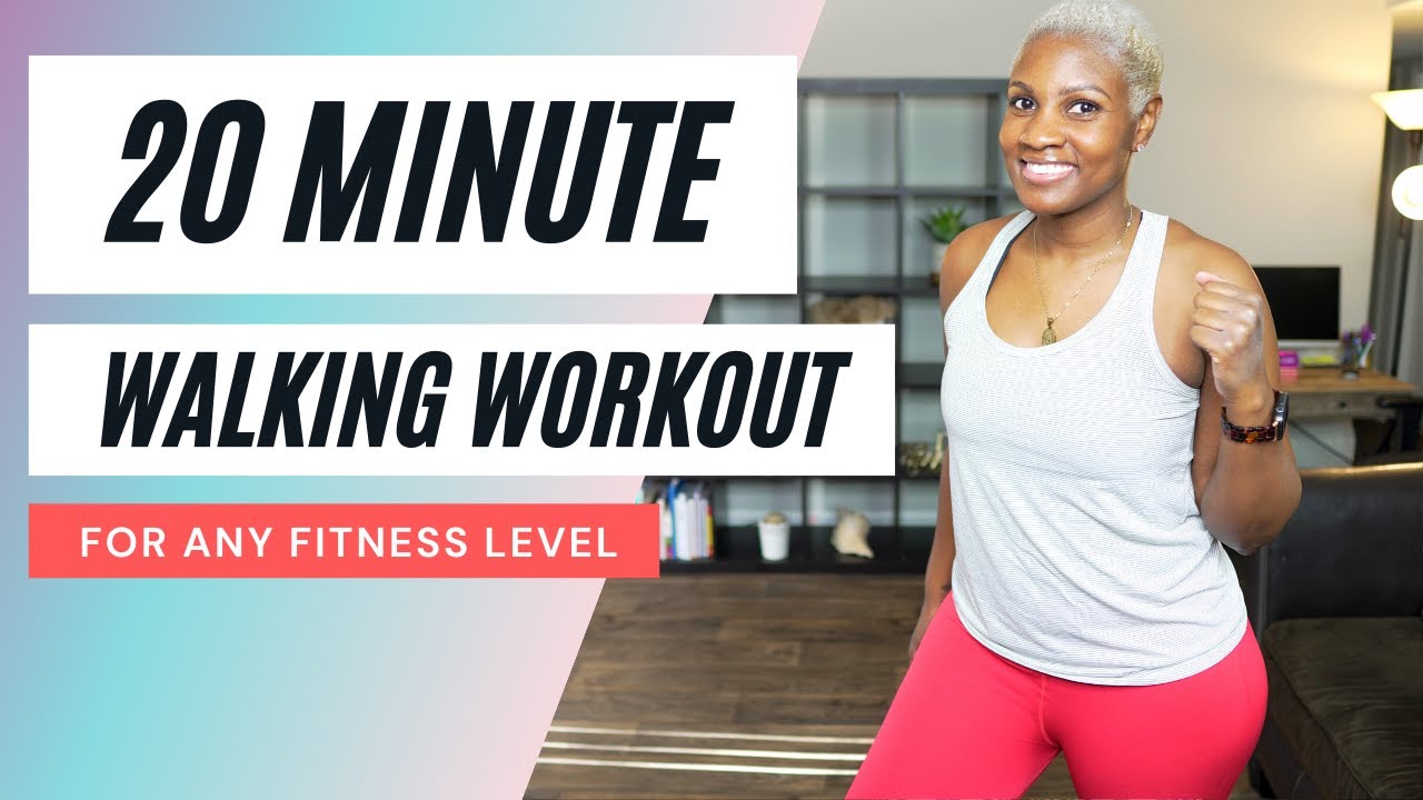 20 Minute Walking Workout | Low Impact Cardio Workout for Any Fitness Level | Moore2Health