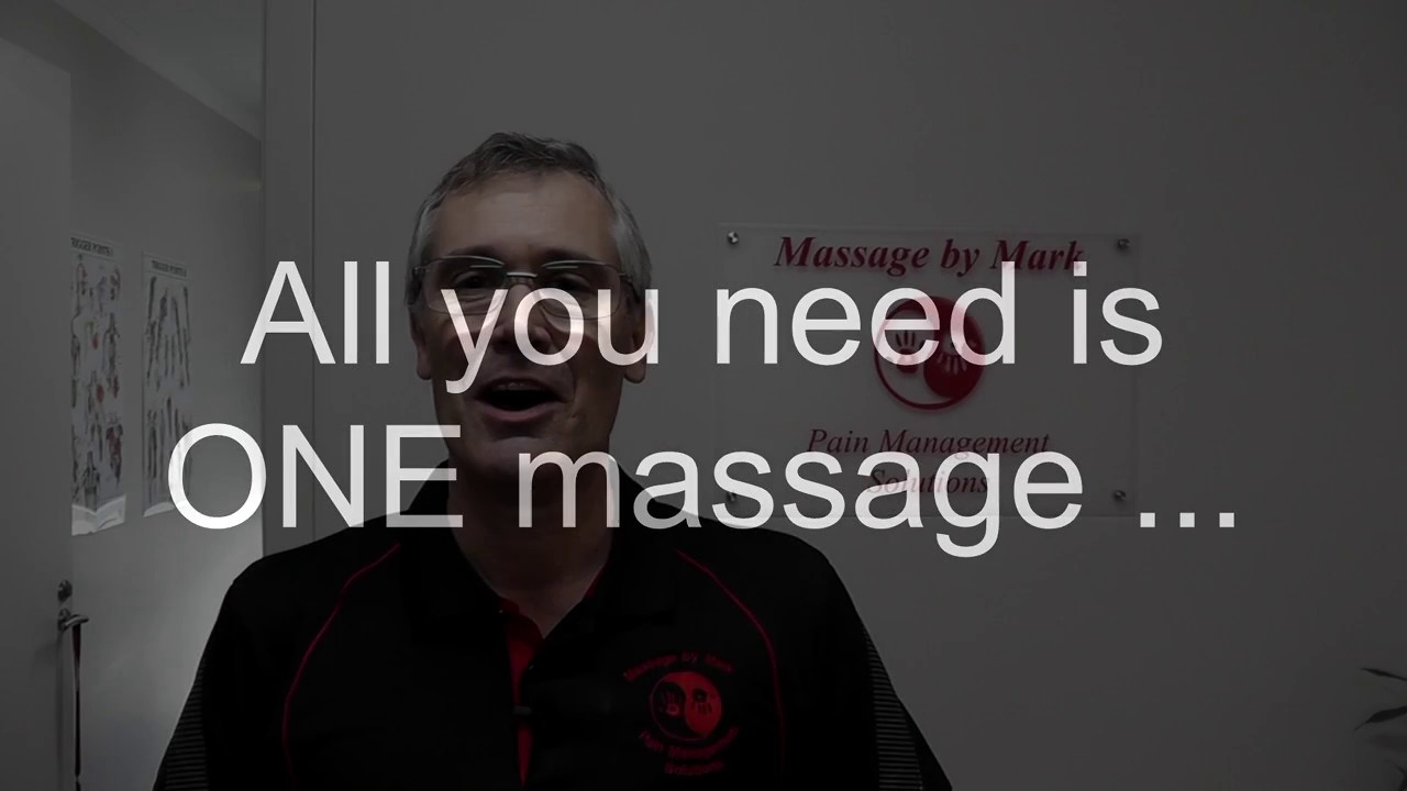 Massage Misconceptions #2 - You only need ONE massage ...