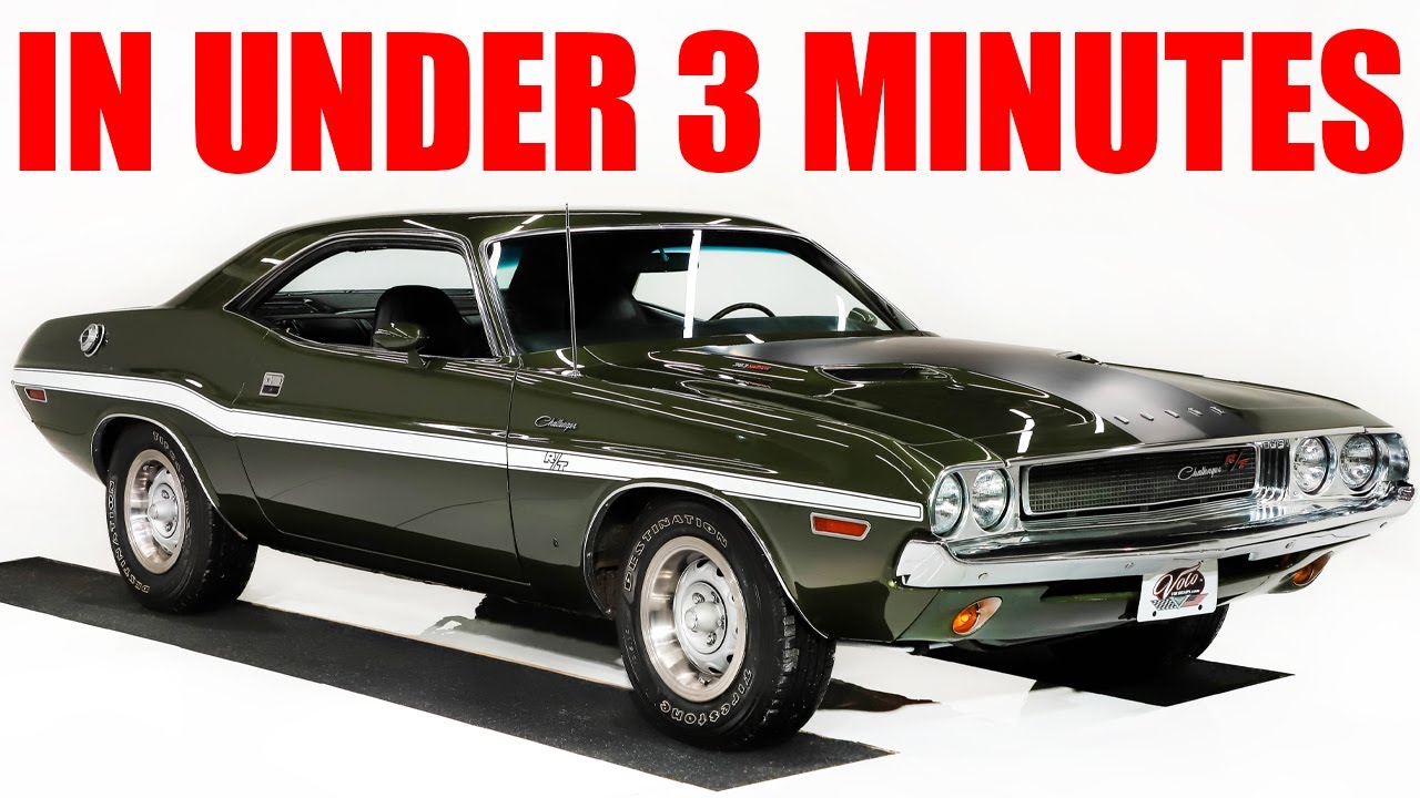 1970 Dodge Challenger R/T For Sale In Under 3 Minutes! (V21811)