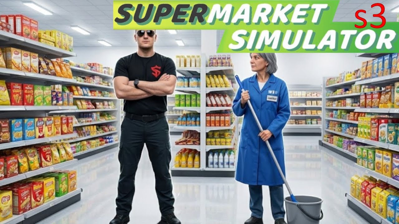 😎 Zatrudniłem ochroniarza – najlepsza decyzja ever! 💪 Supermarket Simulator 🔥S3 #11