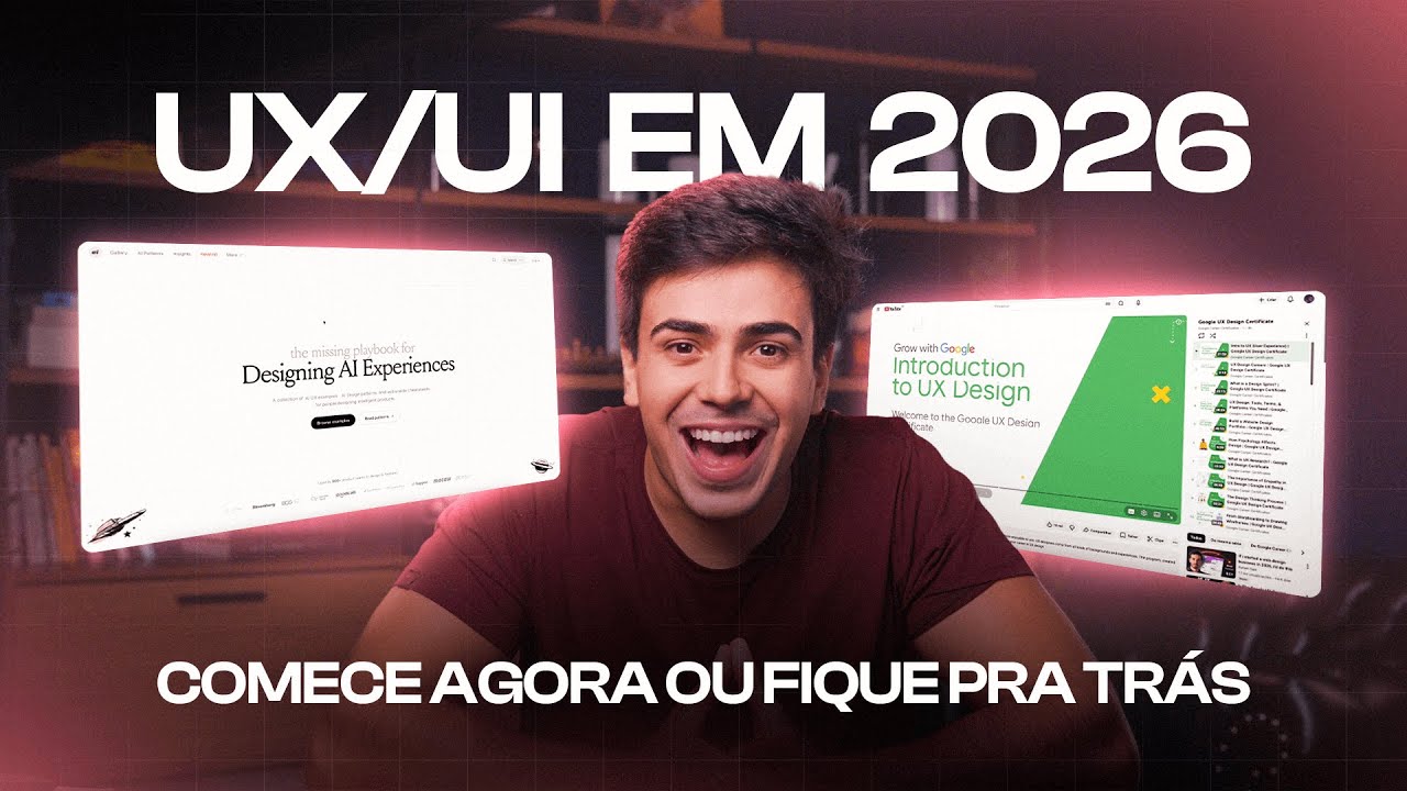 COMO ENTRAR EM UX/UI EM 2026 DO ZERO / GUIA DEFINITIVO + PASSO A PASSO REAL  + ROADMAP COMO COMEÇAR