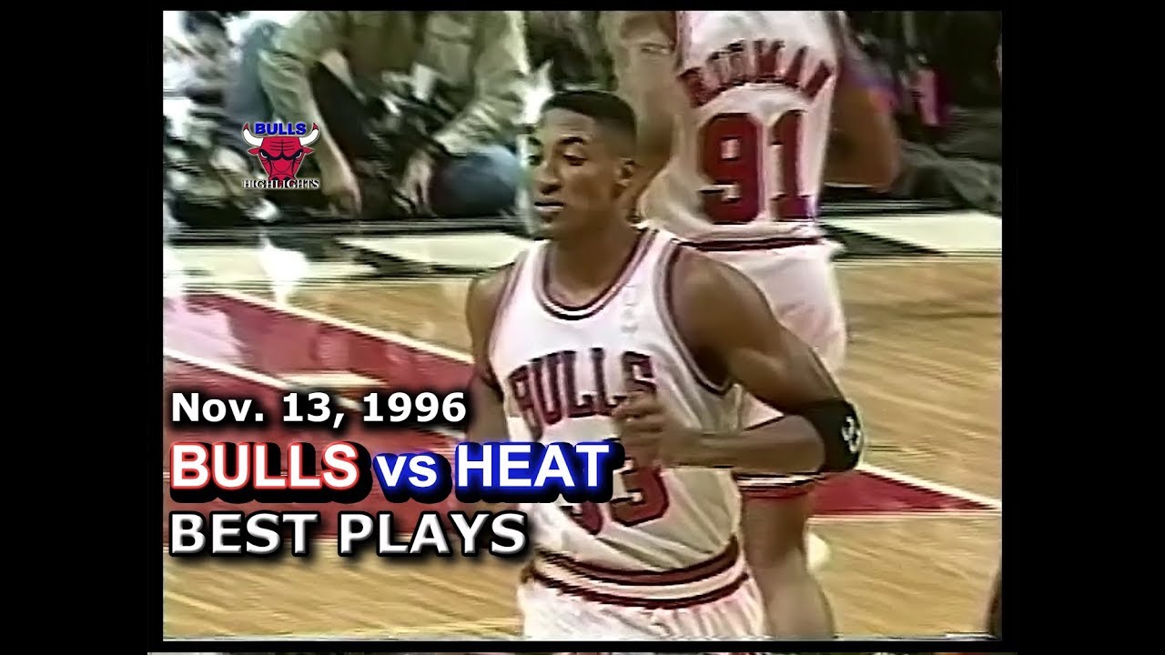 November 13, 1996 Bulls vs Heat highlights
