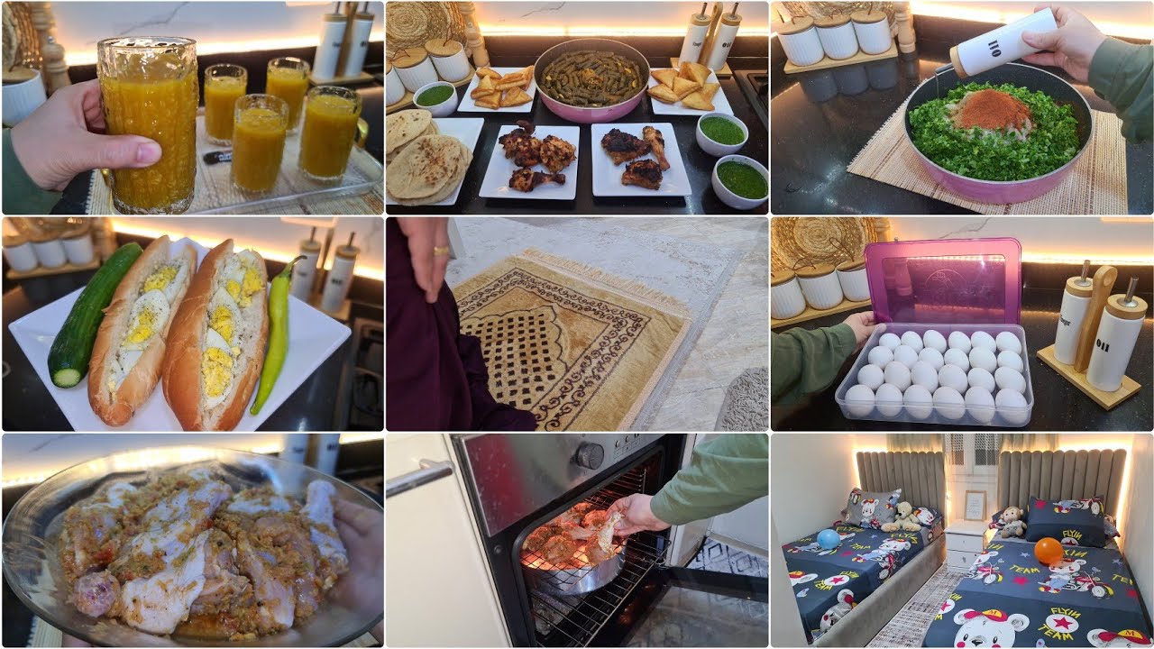 روتين الاستقرار والمحبه فى جدران منزلى الصغير🏡عيشتهم يوم من السعاده والرجوع للهدوء❤️