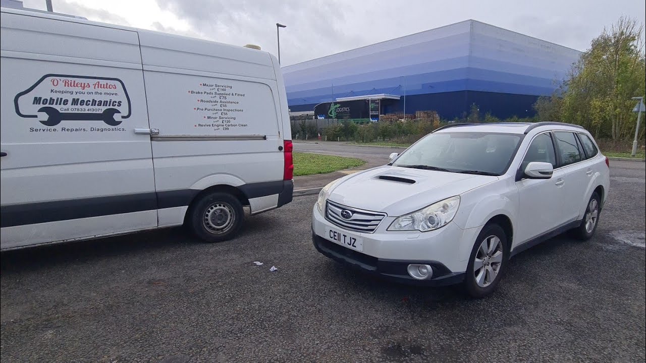 Subaru Outback 2.0 Boxer Diesel Flashing Symbol Blocked DPF Cleaning