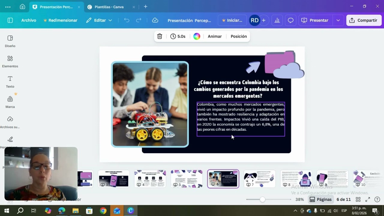 Percepcion de los mercados globales emergentes