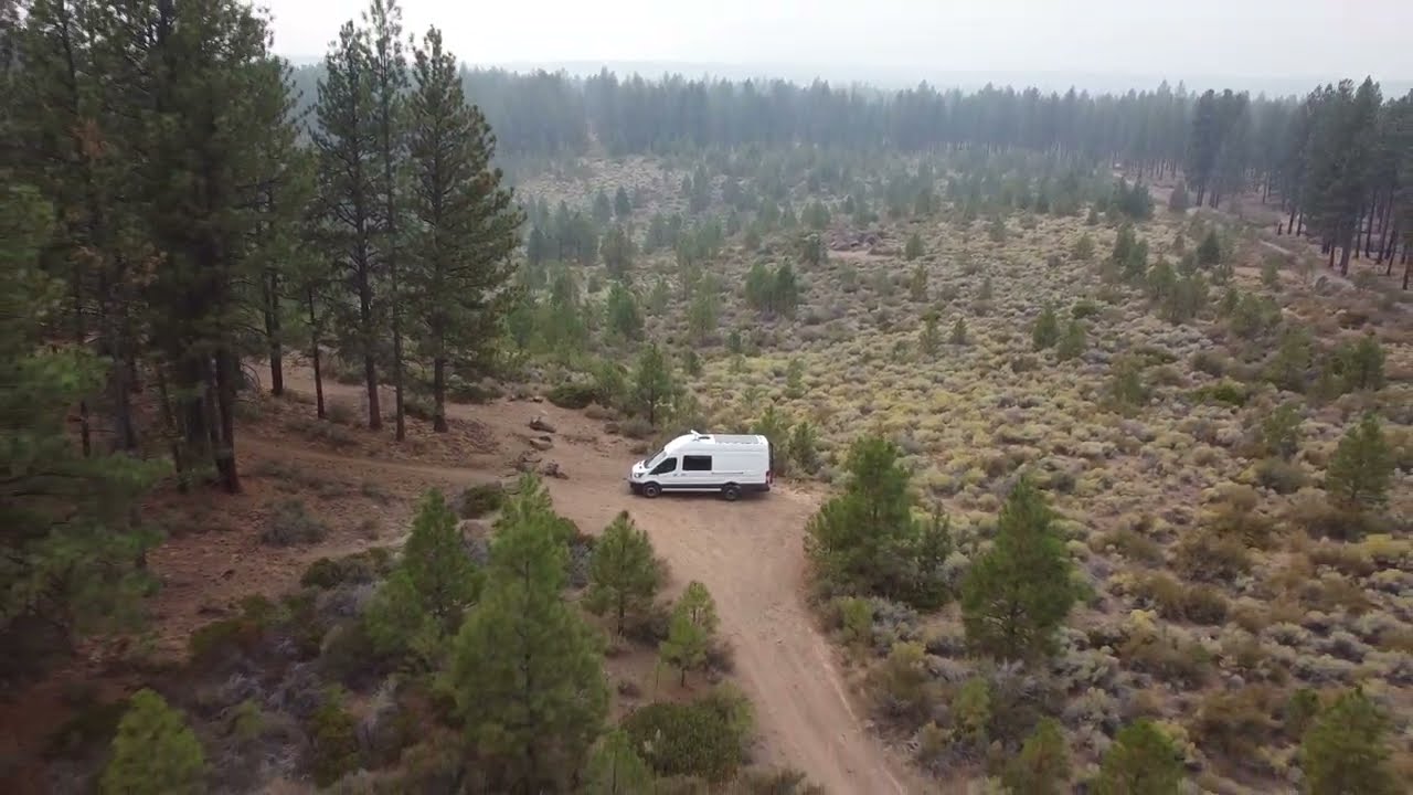 Bend, Oregon dispersed campsite (Phil's Trailhead)