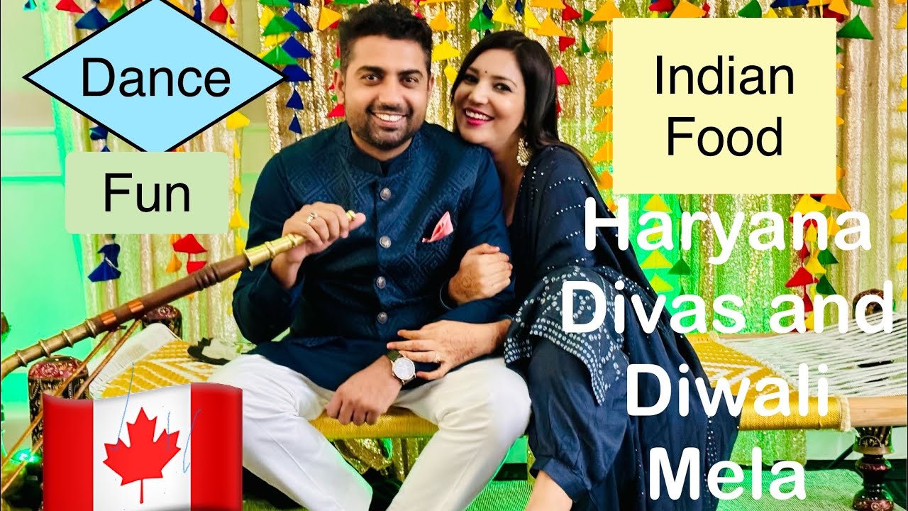 How to Celebrate festivals in Canada | Haryana Divas in Canada | Diwali Mela in Canada | 🇨🇦🍁