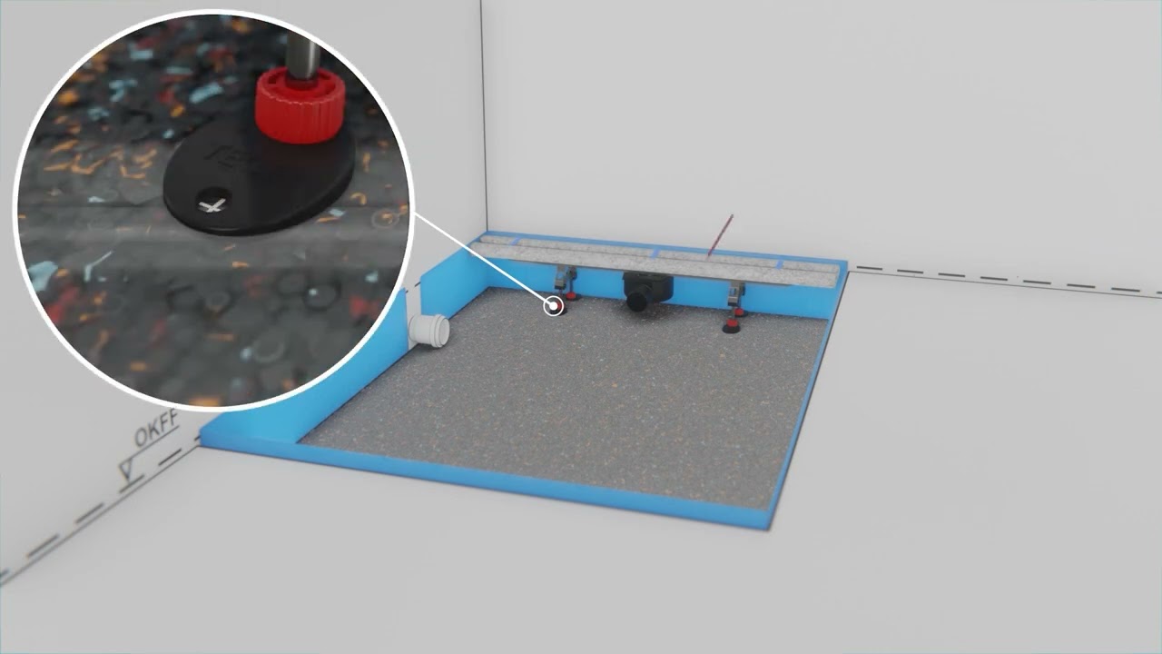 TECEdrainline Set - Instalación y Montaje