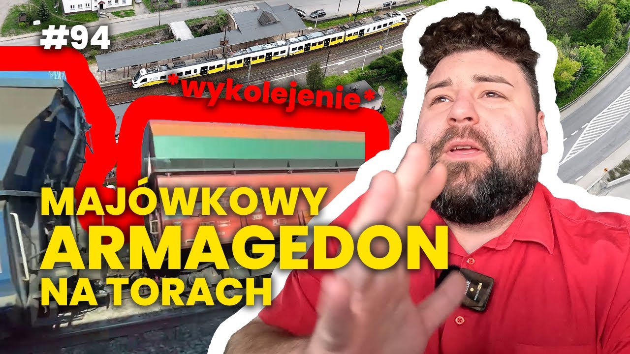 Wykolejony towar sparaliżował majówkę... - DZIENNIK MASZYNISTY #94