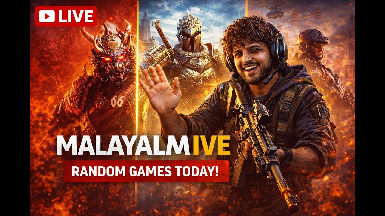 Malayali LIVE 🎮 Random Games Night | Chill Gameplay, Fun & Good Vibes