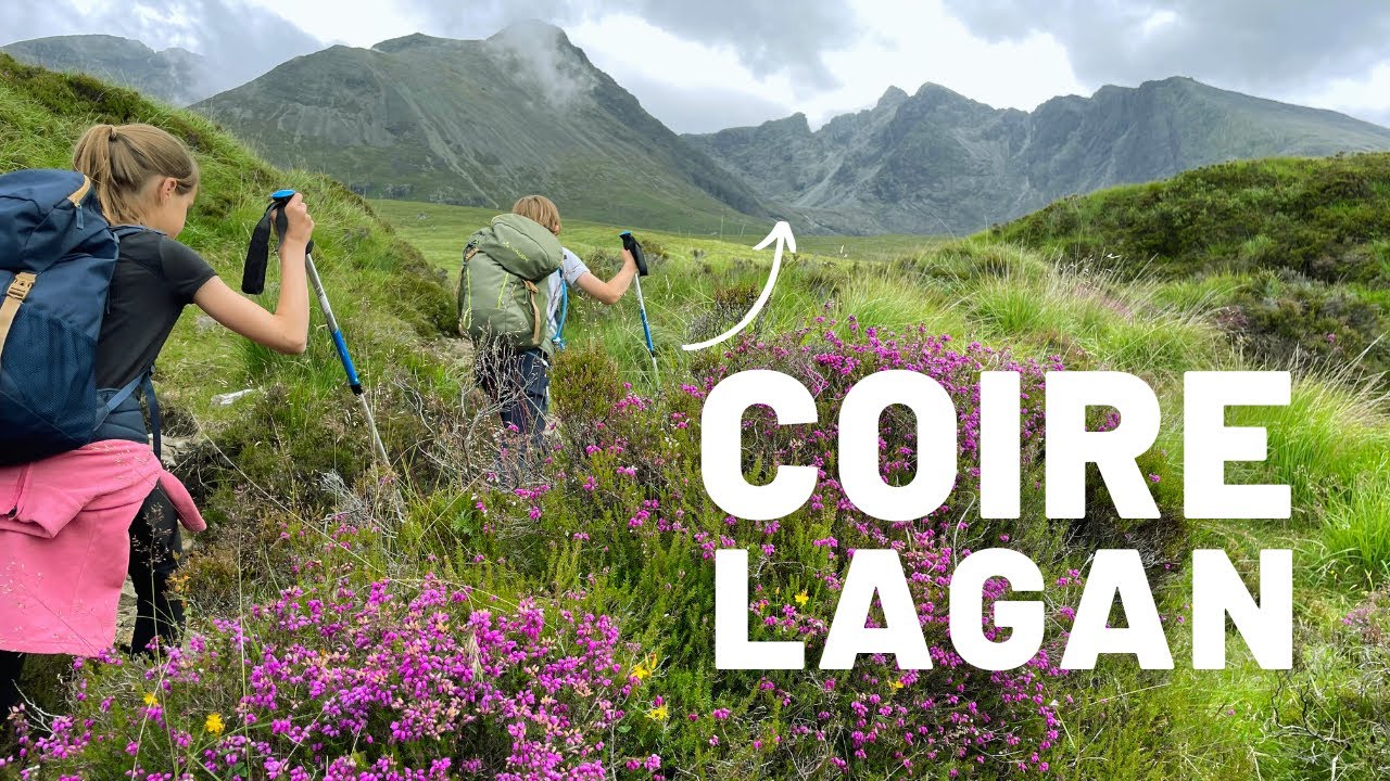 Walking on Skye with kids | Cuillin Hills | inspired by Kraig Adams