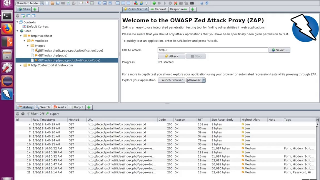 How to Proxy Web Traffic through OWASP ZAP