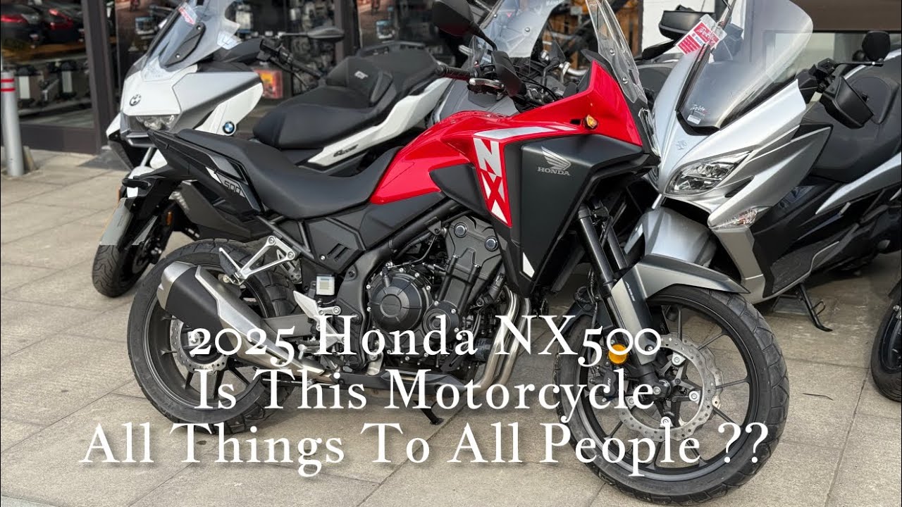 Honda NX500 2025 года: лучший универсал для поездок на расстояние до 7 км? Или это просто прокача...