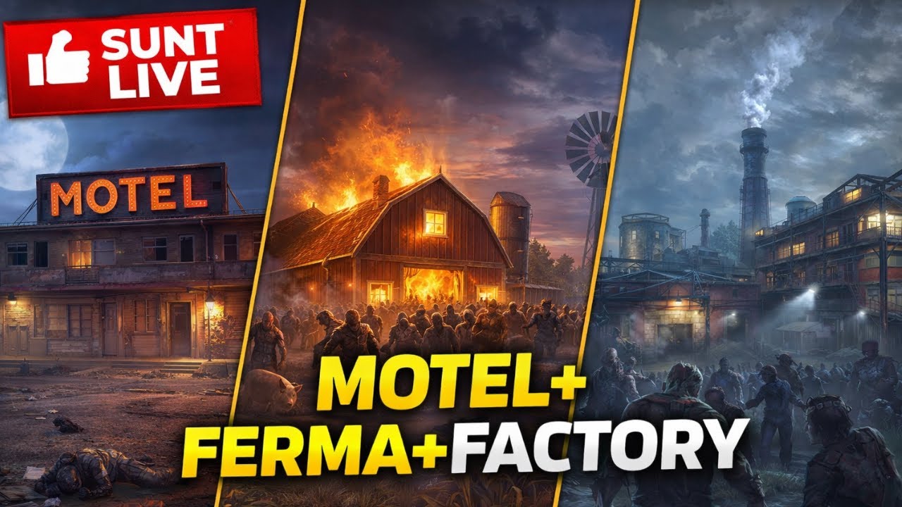Avem treaba FERMA+MOTEL+FACTORY si poate raid |Last day on earth|