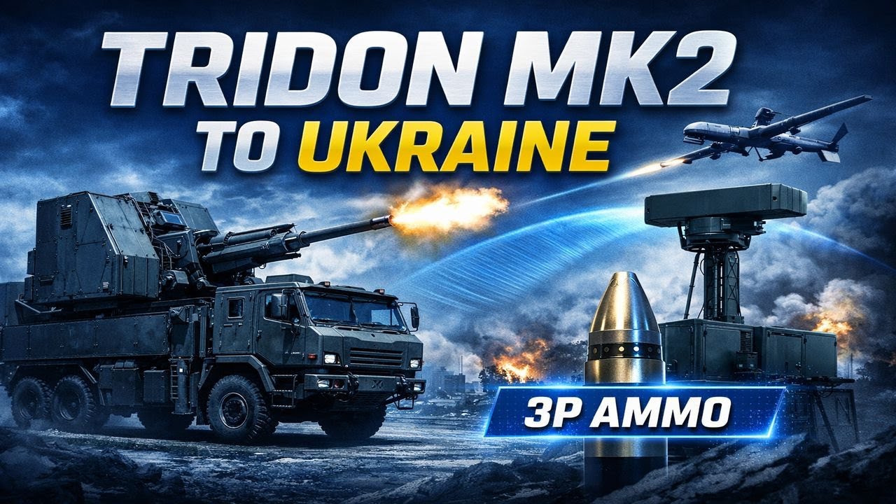 Швеция и Дания оперативно поставили в Украину систему ПВО Tridon Mk2 — разумное решение против ро...