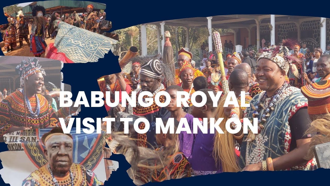 BABUNGO ROYAL VISIT TO MANKON PALACE! HOW THE COMMUNITY CELEBRATE THE LIFE OF THE LATE FON of MANKON