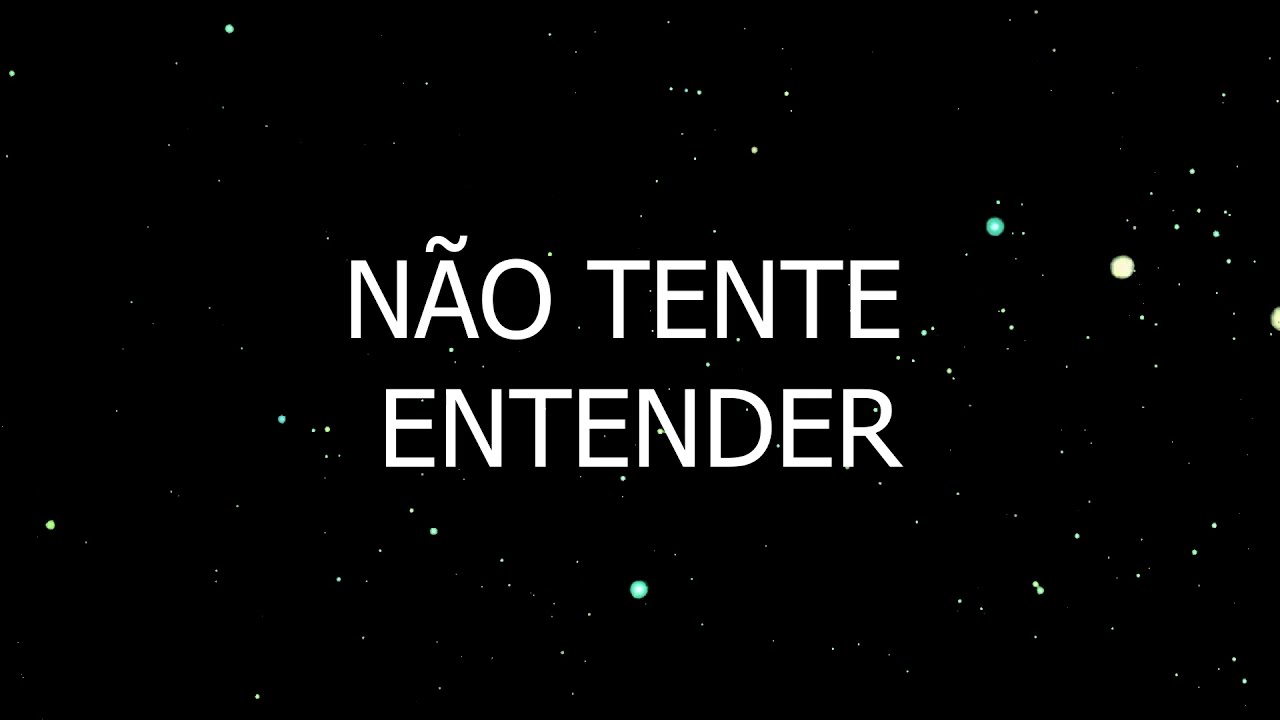 Não tente entender | NOVA VOZ | playback