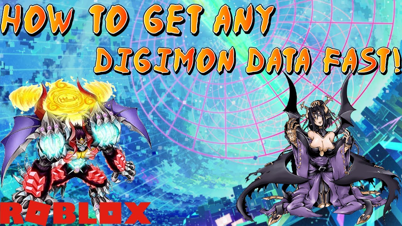 The Fastest Way To Get Any Digimon Data :Digimon Masters Roblox