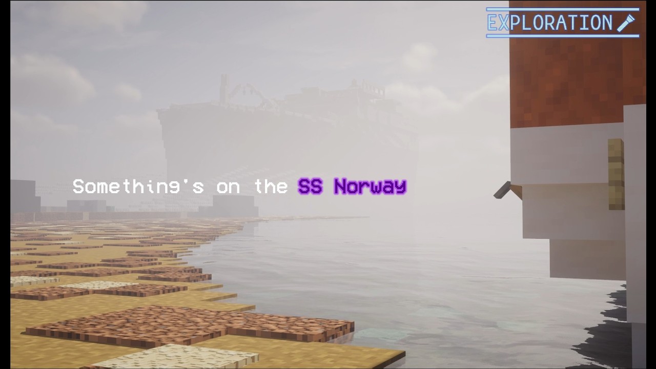 THERE is something on the SS Norway.. | Minecraft Survival Horror