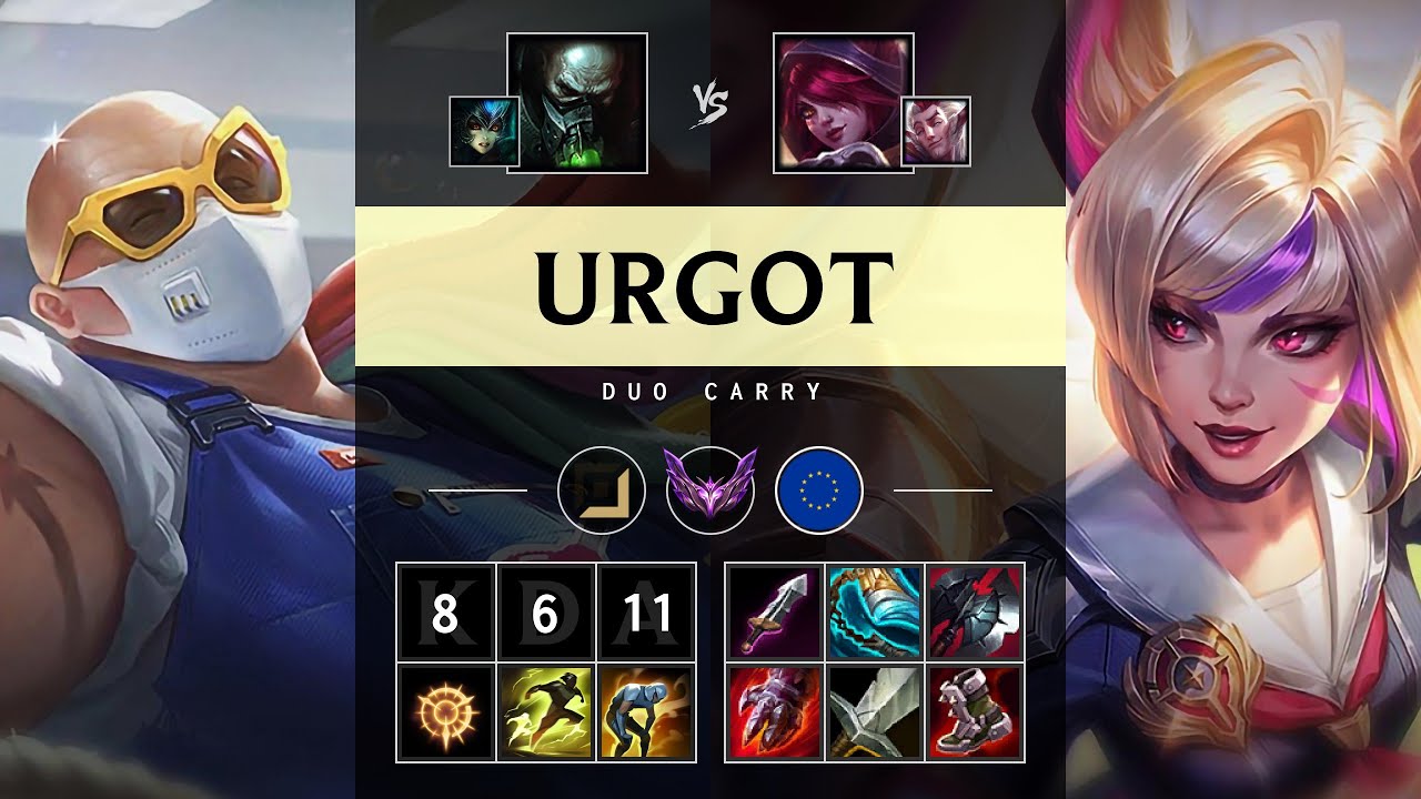 Urgot ADC vs Xayah - EUW Master Patch 25.15