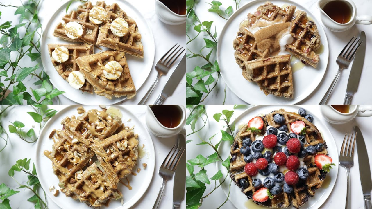 간단한 와플 | 밀가루 없이 | 이렇게 만들어 보세요